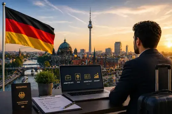 الهجرة إلى ألمانيا للعمل 2026_ الدليل الشامل للحصول على فيزا العمل